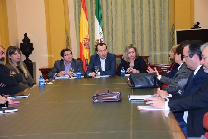 Reunión Junta y entidades sociales malagueñas