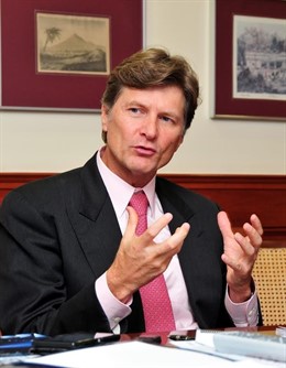 El ministro de Turismo de México, Enrique de la Madrid