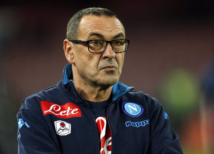 Maurizio Sarri, entrenador del Nápoles