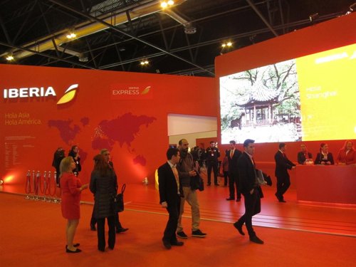 Stand de Iberia en Fitur 2016