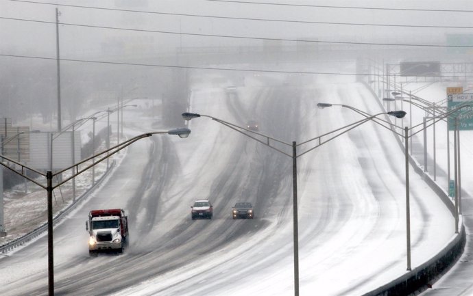 Tormenta de nieve en Estados Unidos