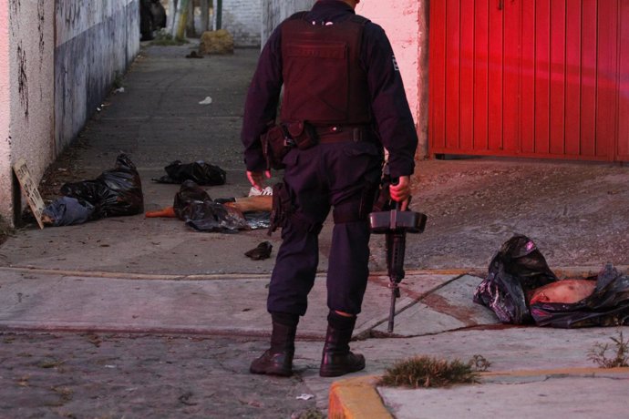 Crimen cometido por Guerreros Unidos, México