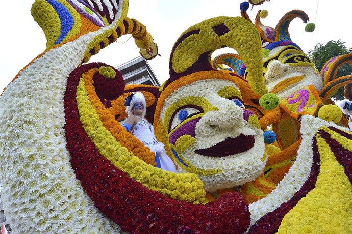 Carroza De La Batalla De Flores (Archivo)