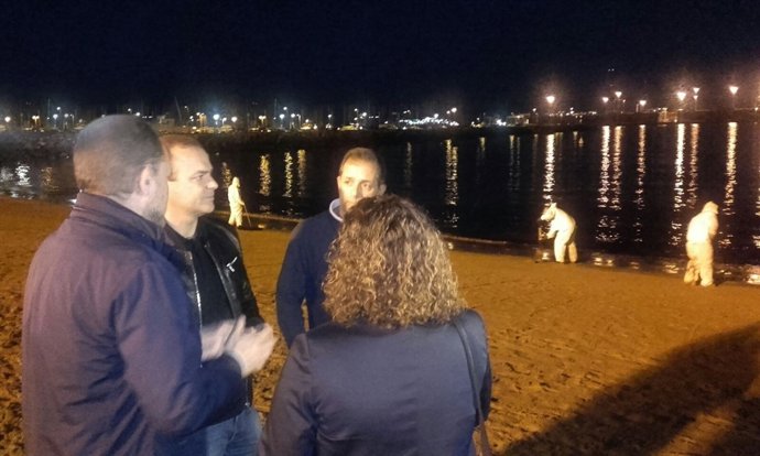 Augusto Hidalgo en Las Alcaravaneras