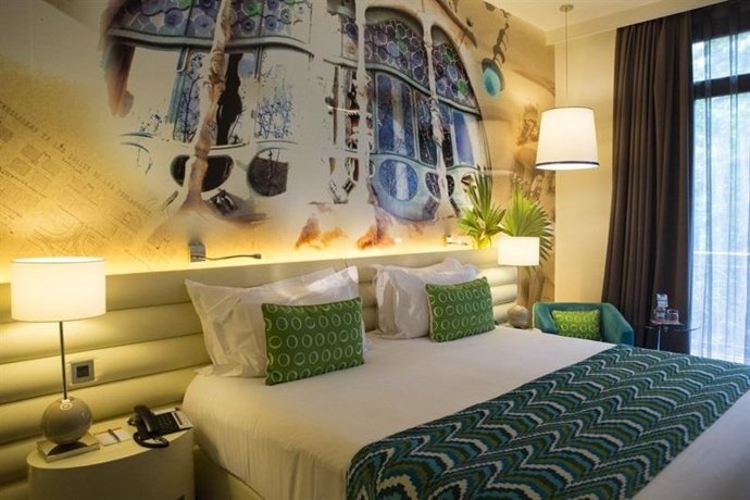 Habitación de hotel en Barcelona