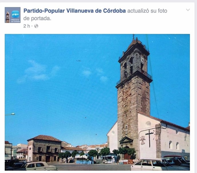 Imagen de portada del Facebook del PP jarote