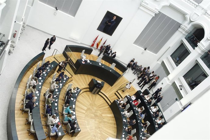 Pleno del Ayuntamiento de Madrid para la elección de alcalde