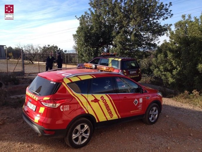 Dispositivo de Bomberos buscan al ciclista desaparecido en Borriol