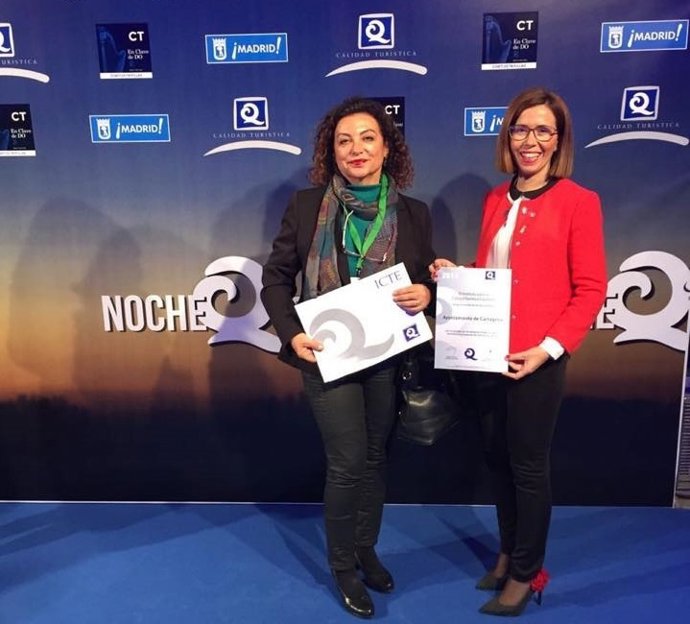 Cartagena recibe en Fitur el reconocimiento por sus doce playas con Q de Calidad