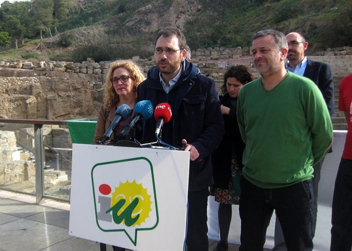 Toni Valero, secretario Organización IULV-CA, y José Antonio Castro