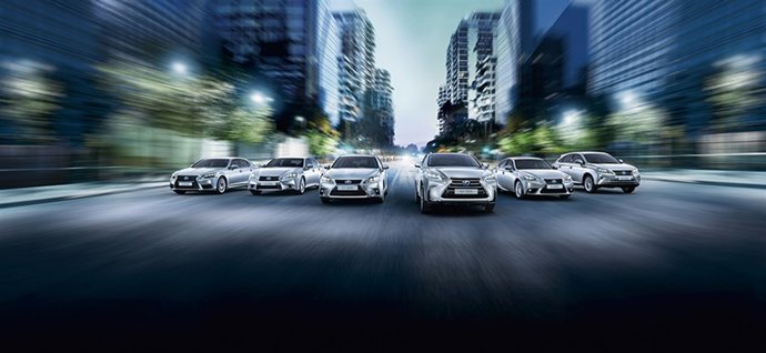 Gama de híbridos de Lexus