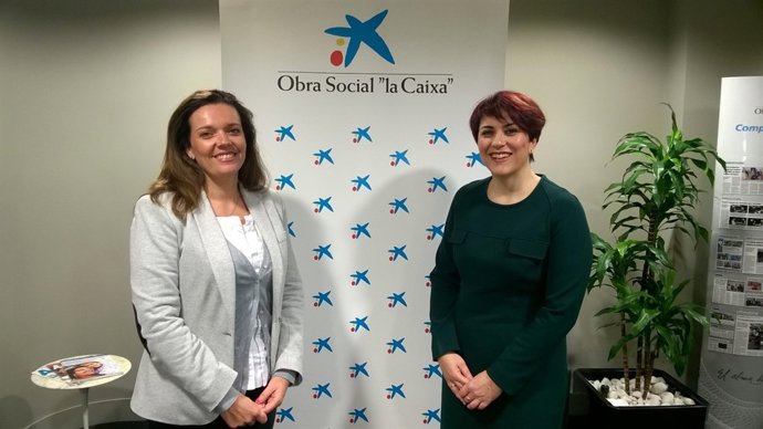 Ana Diez Fontana (Caixa) y Marta Basterra (Adecco)