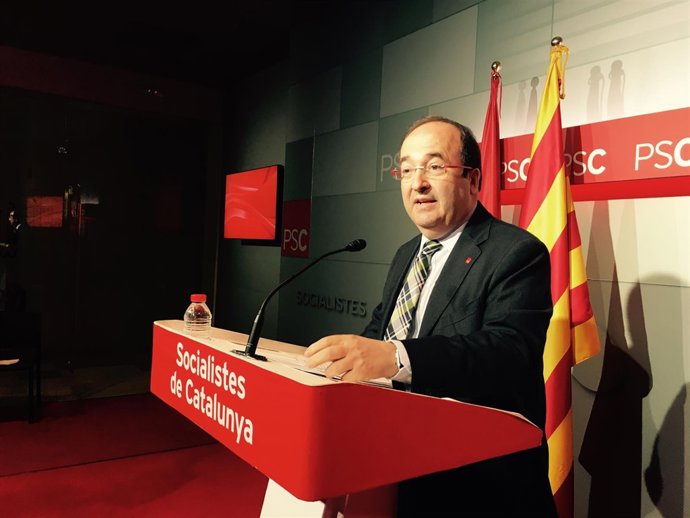 El líder del PSC, Miquel Iceta (Archivo)