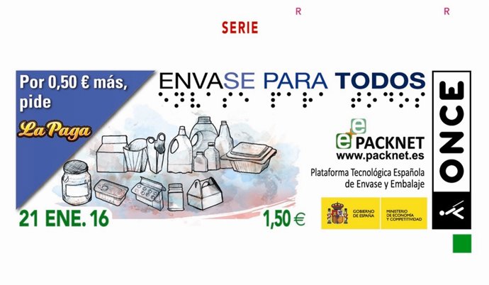 Cupón de 'Envase para todos'