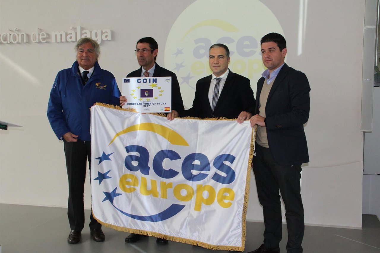 Coín presenta su candidatura a Villa Europea del Deporte 2017