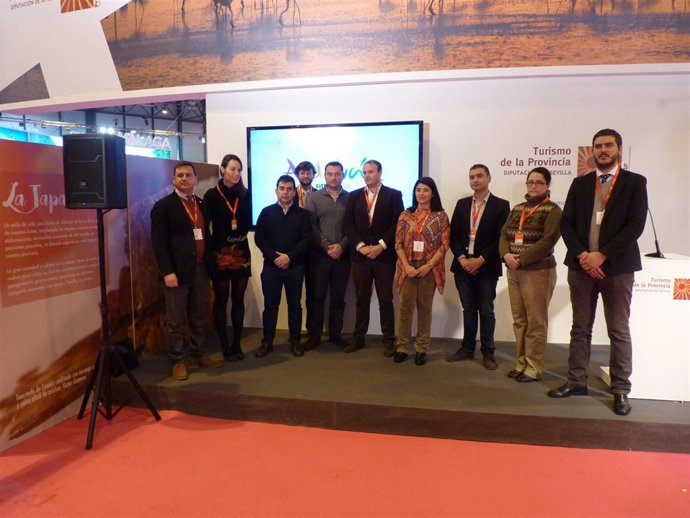 Presentación de municipios sevillanos en Fitur