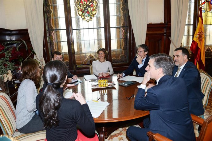Reunión con la ministra de Medio Ambiente