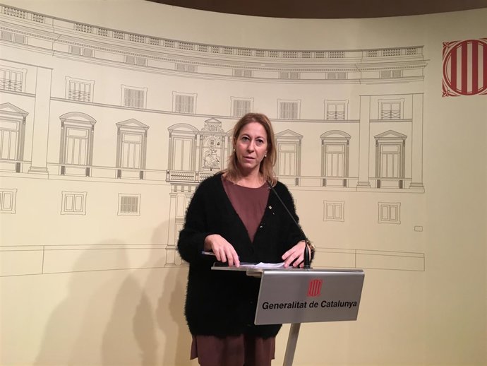 La consellera de Presidencia y Portavoz del Govern, Neus Munté