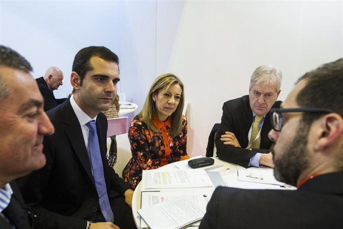 El alcalde de Almería, Ramón Fernández-Pacheco, en Fitur