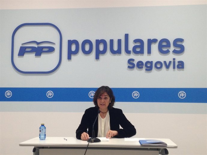 Beatriz Escudero, en rueda de prensa