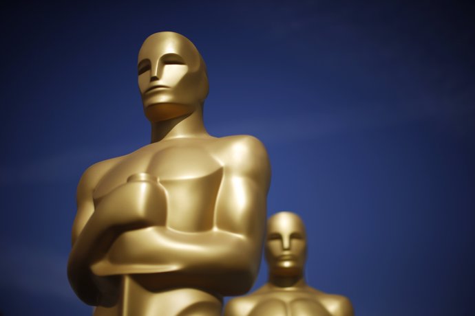 Estatuas de los premios Oscar en Hollywood