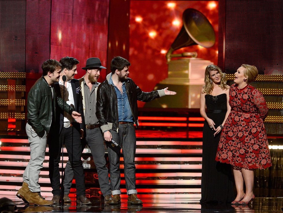 Onstage at the 55th Annual GRAMMY Awards at Staples Center on February 10, 2013 