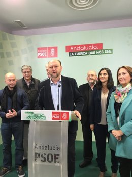 El secretario de Política Federal del PSOE y diputado, Antonio Pradas