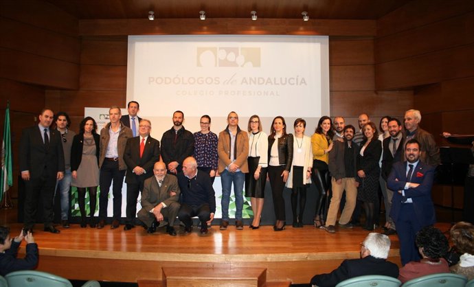Acto del Colegio de Podólogos de Andalucía