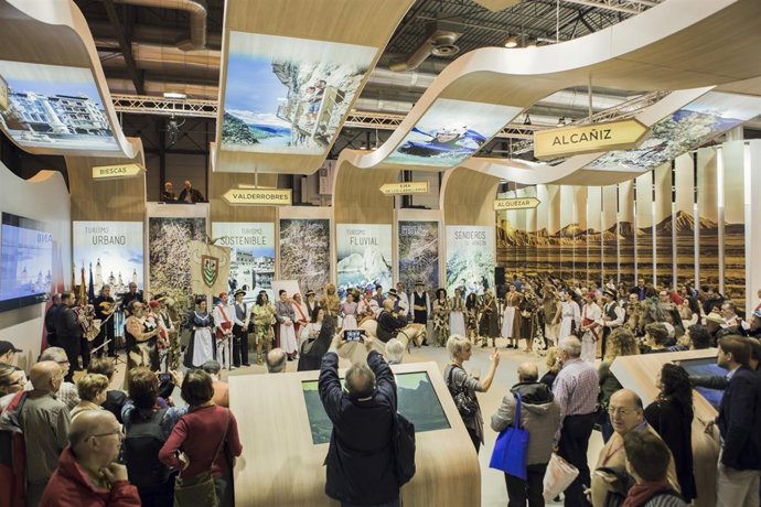 Stand de Aragón en Fitur.