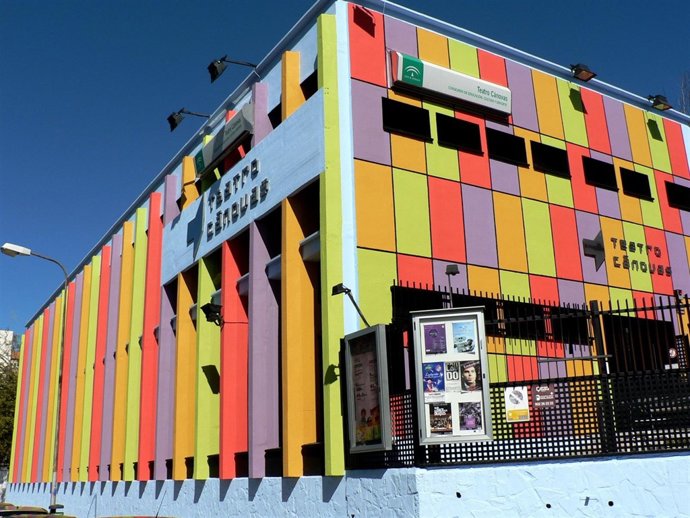 Fachada del Teatro Cánovas de Málaga