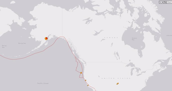 Terremoto en Alaska