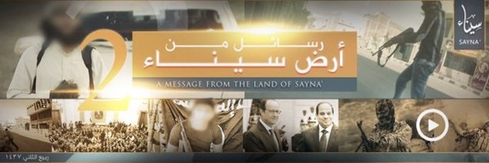 Vídeo de Provincia del Sianí, filial de Estado Islámico