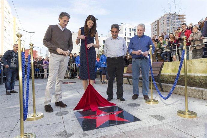 Ruth Beitia tiene su estrella de la fama 