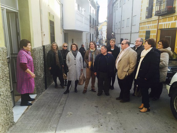 Visita del Grupo Popular de Diputación de Granada a Iznalloz