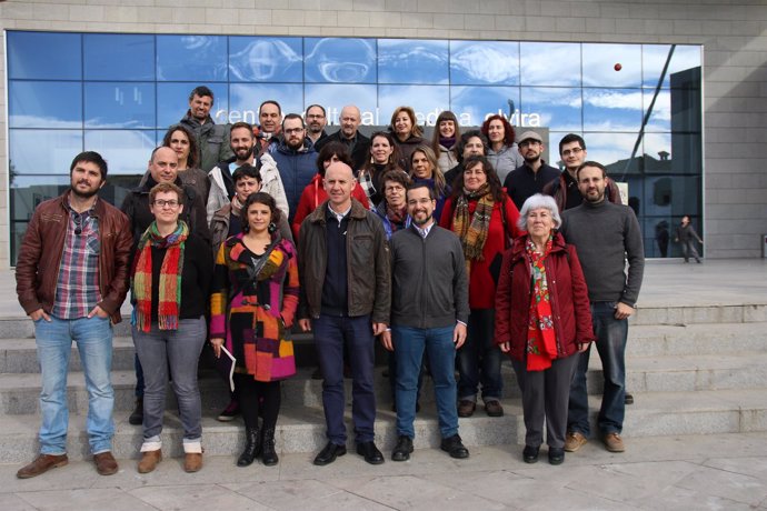 Consejo Ciudadano Andaluz de Podemos, reunido en Atarfe (Granada)