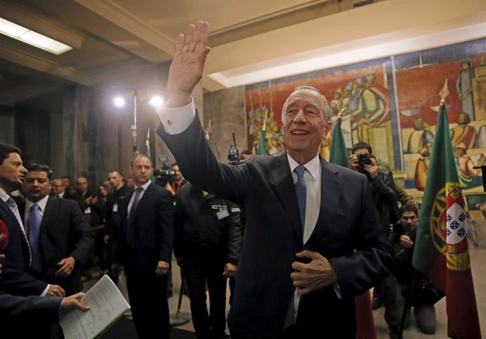 El presidente electo de Portugal, el conservador Marcelo Rebelo de Sousa