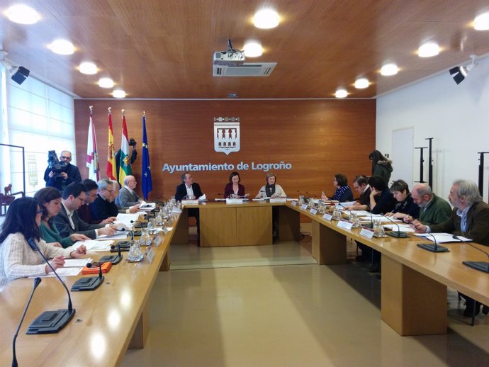 Imagen de la reunión de la Mesa