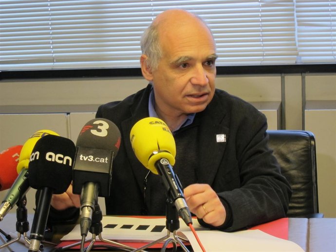 El decano del Colegio de Arquitectos de Catalunya, Lluís Comeron