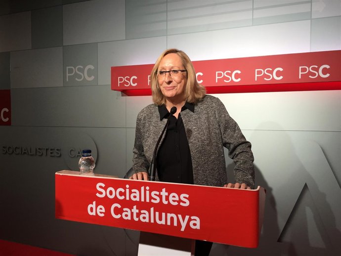 La secretaria de Organización del PSC, Assumpta Escarp