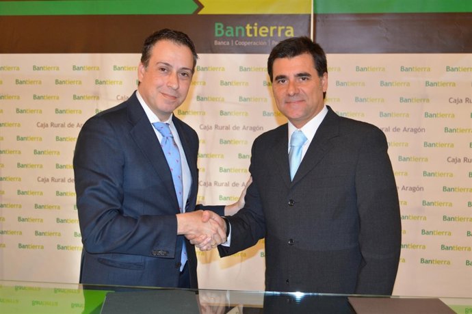 Oscar Perez (Bantierra) y Luis Aparicio (FITCA)