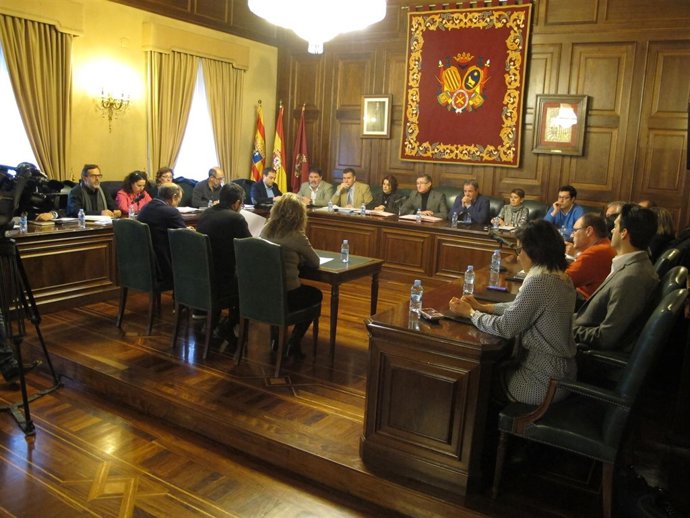 Pleno del Ayuntamiento de Teruel