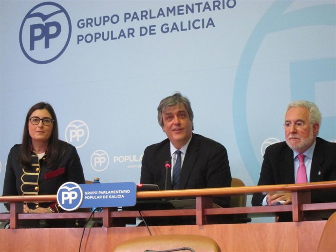 Miguel Santalices, Pedro Puy y Marta Rodríguez Arias