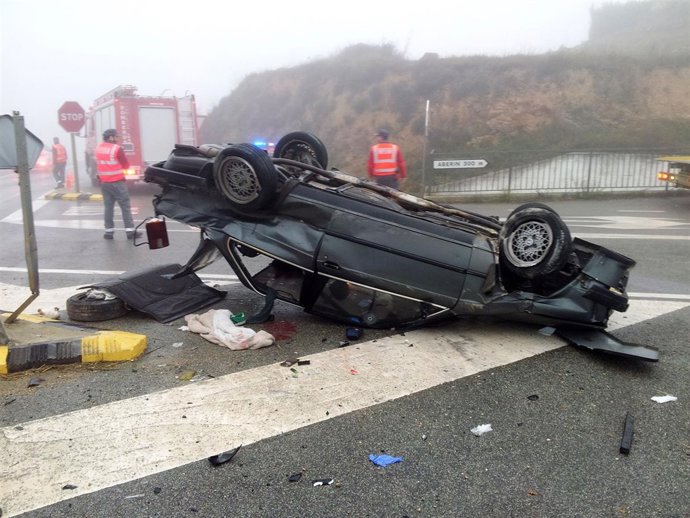Accidente de tráfico en Aberin