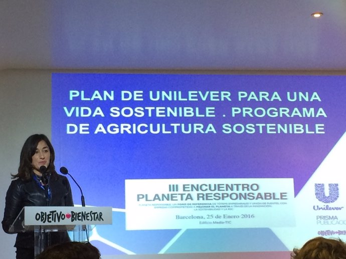Directora de Comunicación y Responsable Europea de RSC de Unilever, Ana Palencia