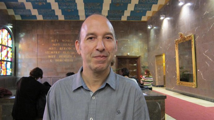 El portavoz de CHA en el Ayuntamiento de Zaragoza, Carmelo Asensio