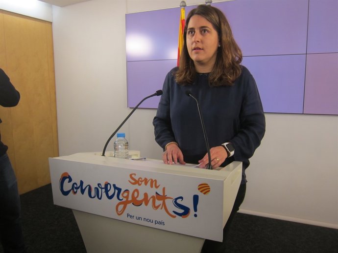 La portavoz de CDC, Marta Pascal