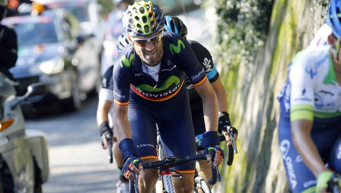 Alejandro Valverde, corredor del Movistar Team