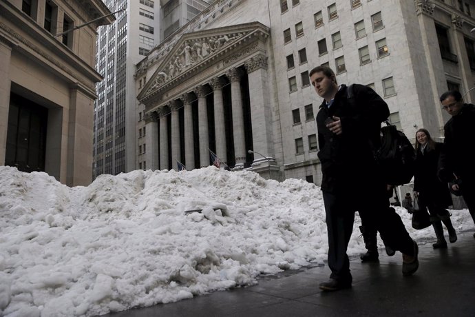 Efectos de la tormenta de nieve 'Jonas' en Nueva York