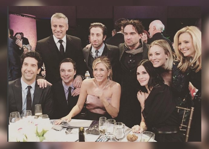 Cuando 'Friends' se reunió con 'The Big Bang Theory'