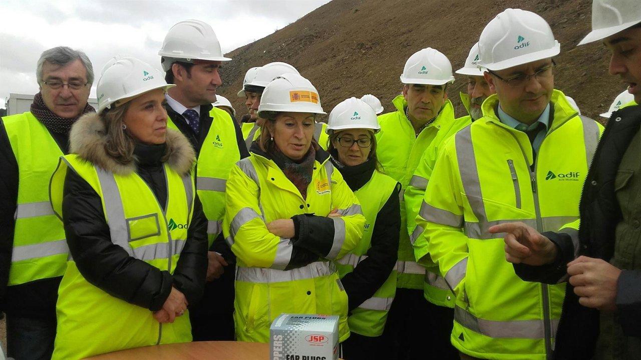 Pastor visita las obras